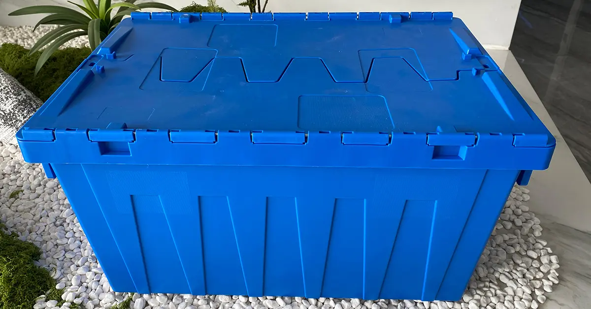 KEYUN reusable attached lid container prepared for drop testing