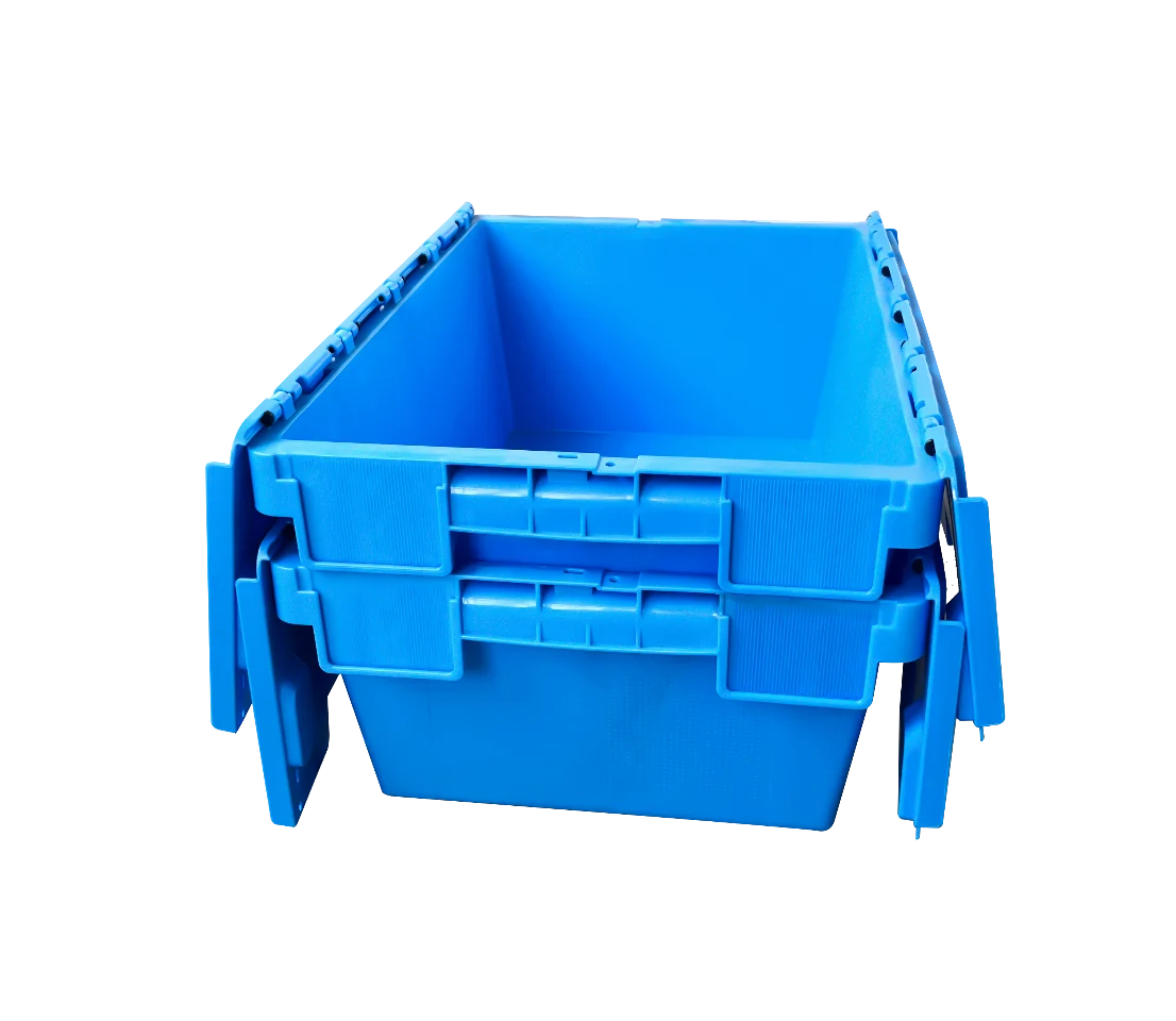 Open CX6040225C attached lid container viewed from the front