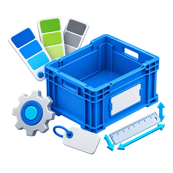 keyun-customization-support Customization support for reusable plastic logistics containers